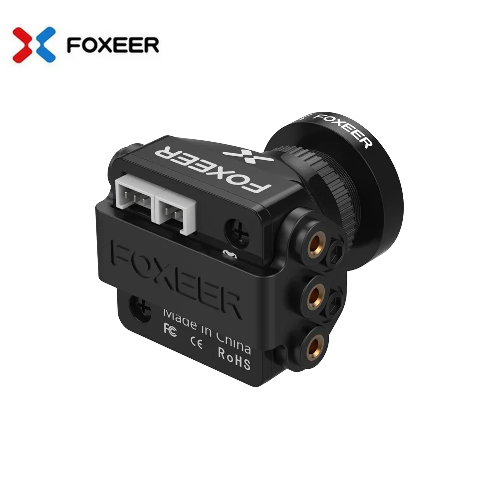 22*22Mm Foxeer Razer Mini 1200TVL 1/3 "CMOS Cảm Biến 4Ms Độ Trễ FPV Camera 2.1Mm M12 cho FPV Đua Bơi Tự Do Phi Tiêu Tự Làm Các Bộ Phận