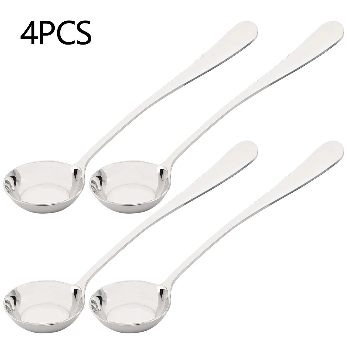 

2/4 шт., зеркало из нержавеющей стали 304, набор обеденных ложек, большая ложка, набор столовых приборов, можно мыть в посудомоечной машине, сервисное блюдо, ложка, вечерние, кухонный инструмент