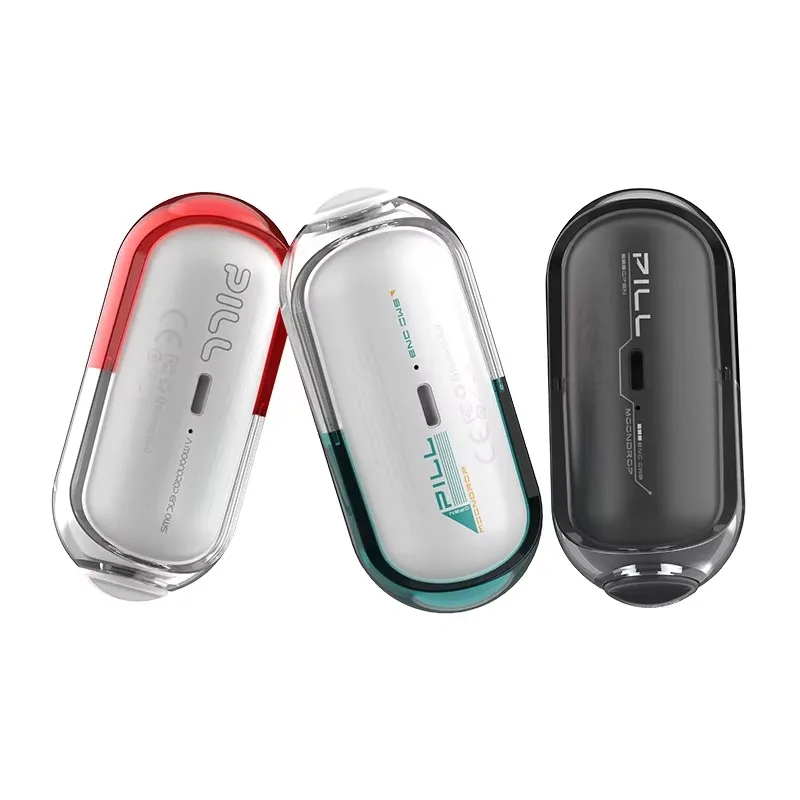 

PILL Music Capsule Earphones with Low Latency Windows Ear Clip Bluetooth 6.0 Earphones for Comfortable Wearing