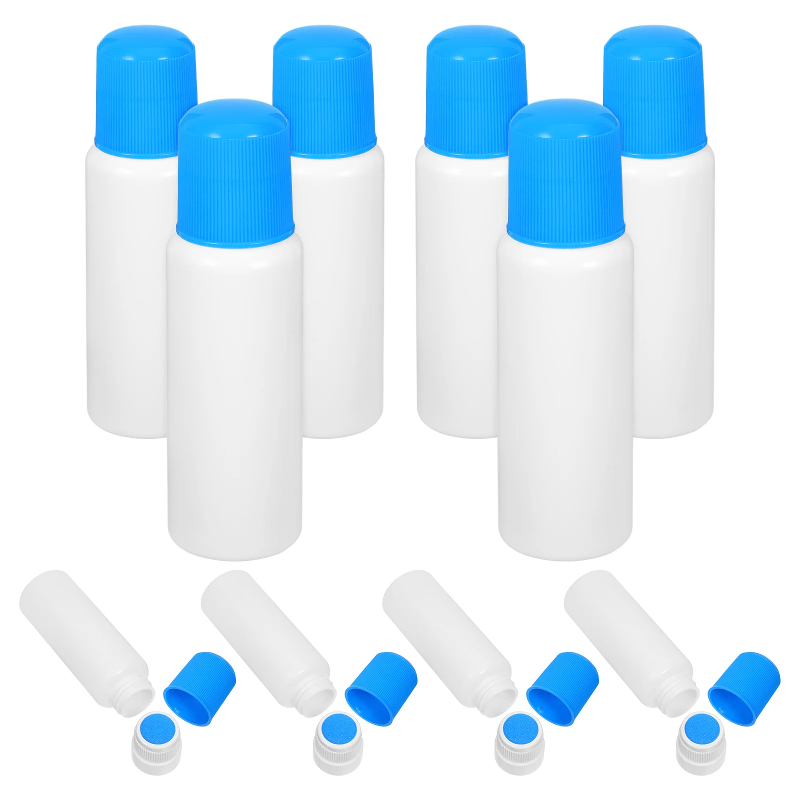 

10 Pcs Smudge Bottle Essential Oils Hair Dye Applicator Filling Plastic Liquid Medicine