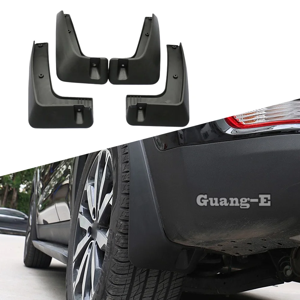 For Lexus RX 350 350h 450h+ 500h 2022 2023 2024 Plastic Mudguards Mudflaps Fender Cover Protection Trim 4Pcs Auto Accessories