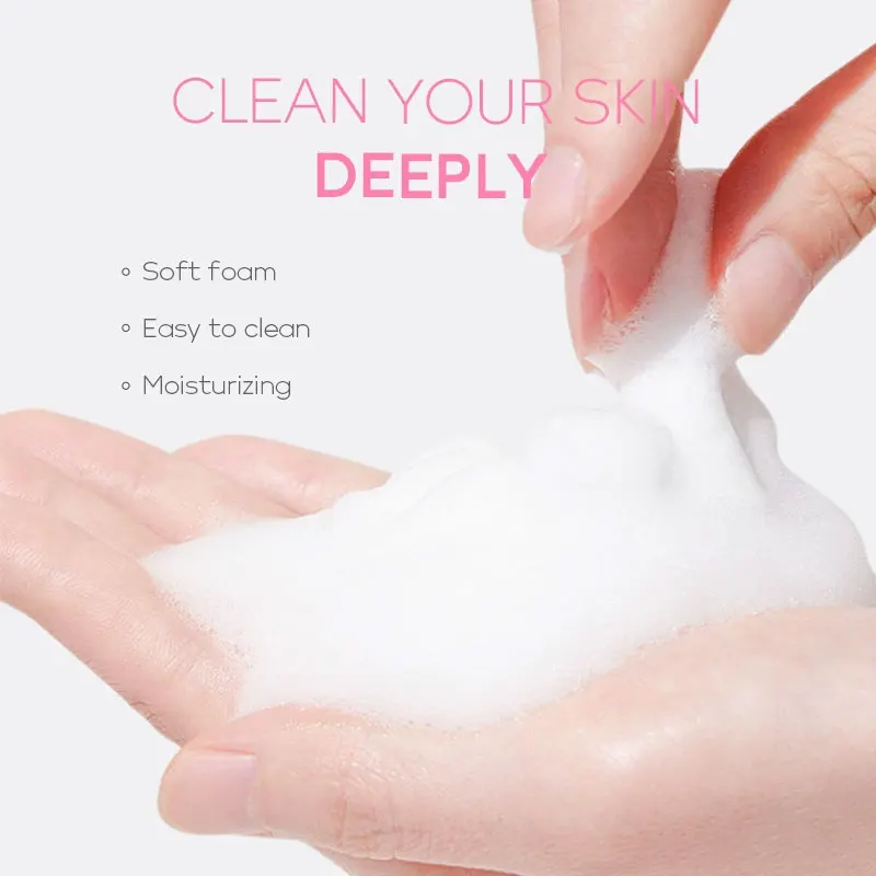 FENYI Japan Cherry Blossom Face Cleanser Sakura Oil Control Facial Wash Deep Cleansing 50g