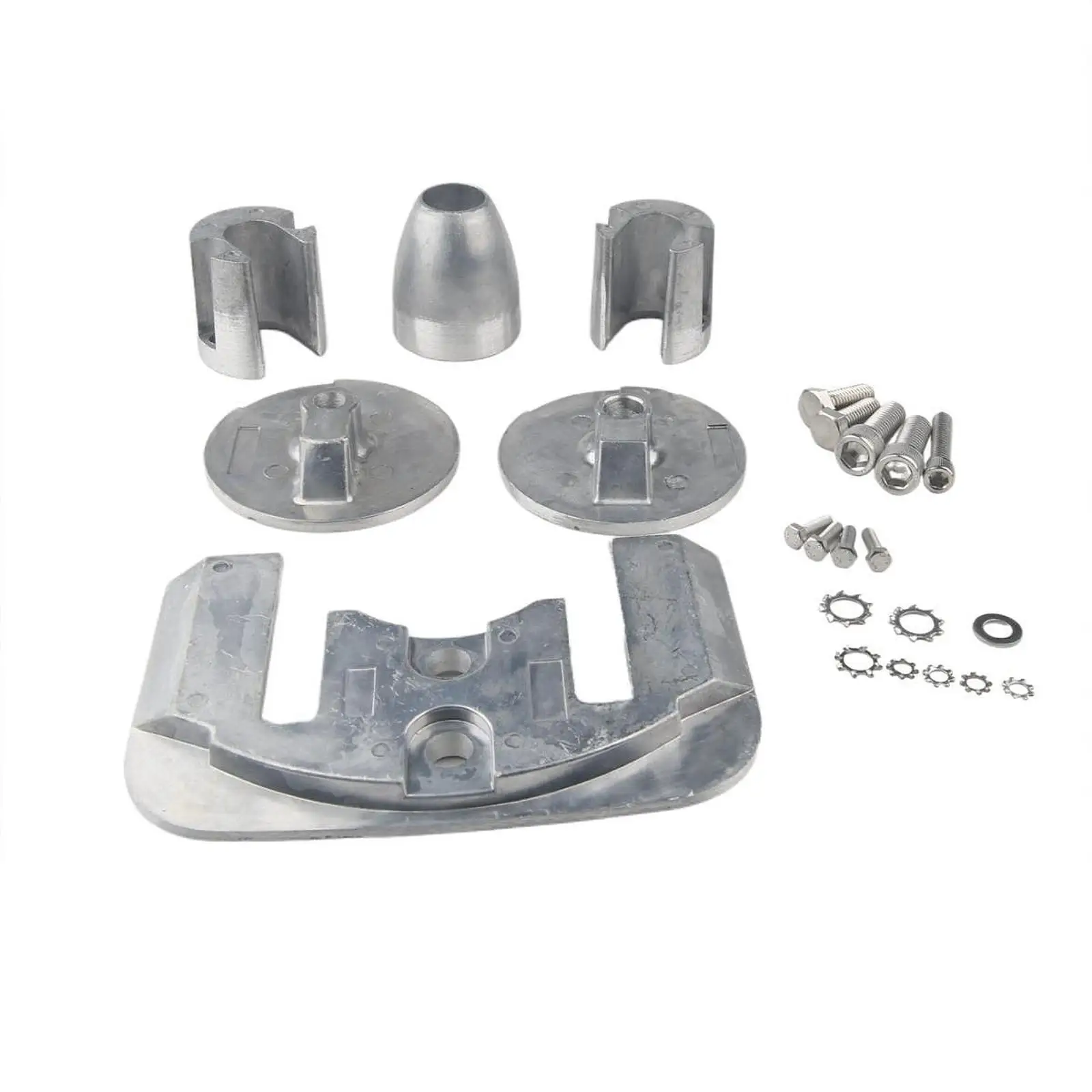 

Complete Anode Replacement Set Aluminum Metal Engine Guard Kit Sports Boating Accessories for Mercruiser Bravo 3