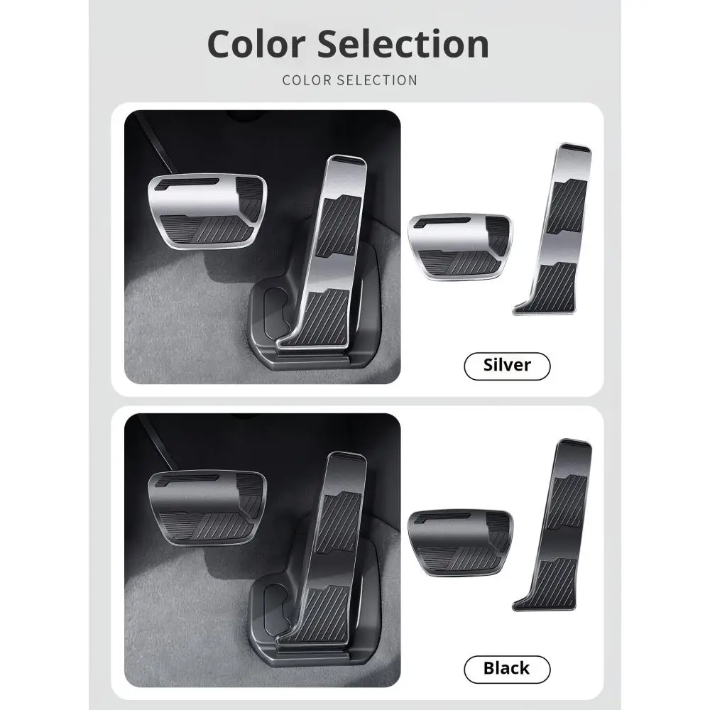 Car Upgrade For Toyota RAV4 2026 6th XA60 Car Styling Accelerator Brake Pedal Non-Slip Anti-Scratch Aluminum Alloy Foot Rest Pad - view 6