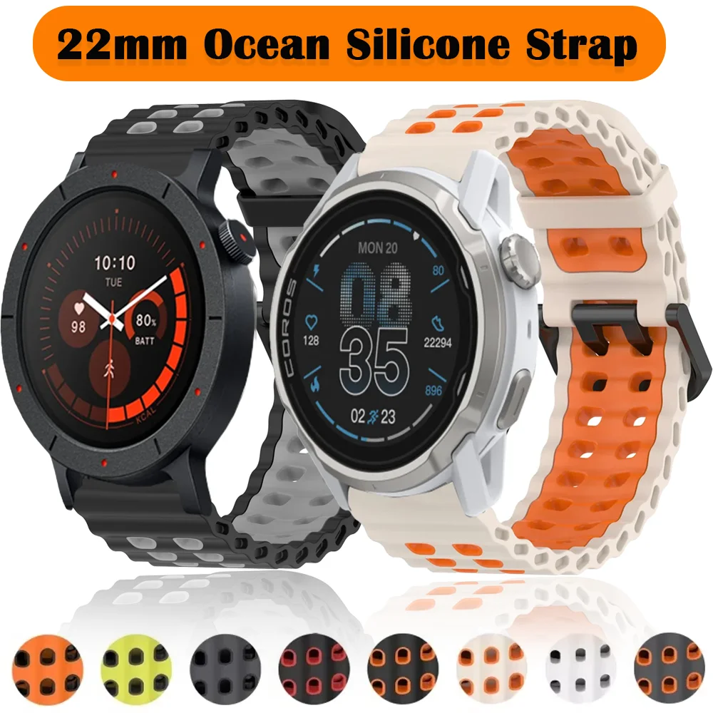 22Mm Ocean Silicone… - image