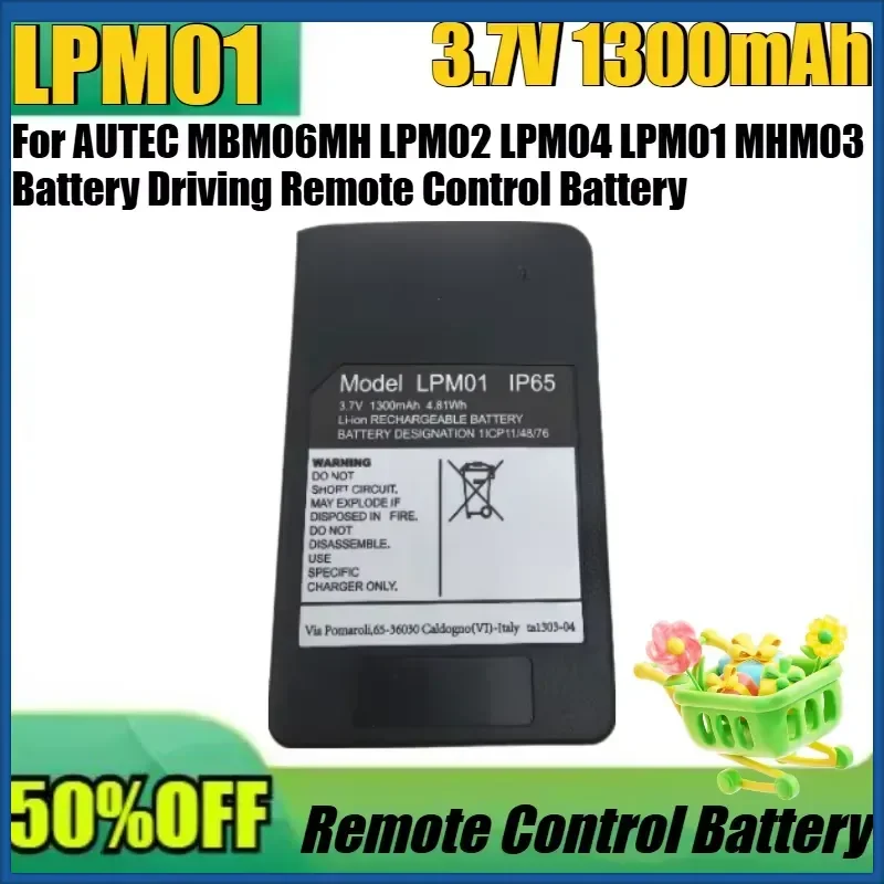 

New High Quality Battery for AUTEC MBM06MH LPM02 LPM04 LPM01 MHM03 Battery Driving Remote Control Battery