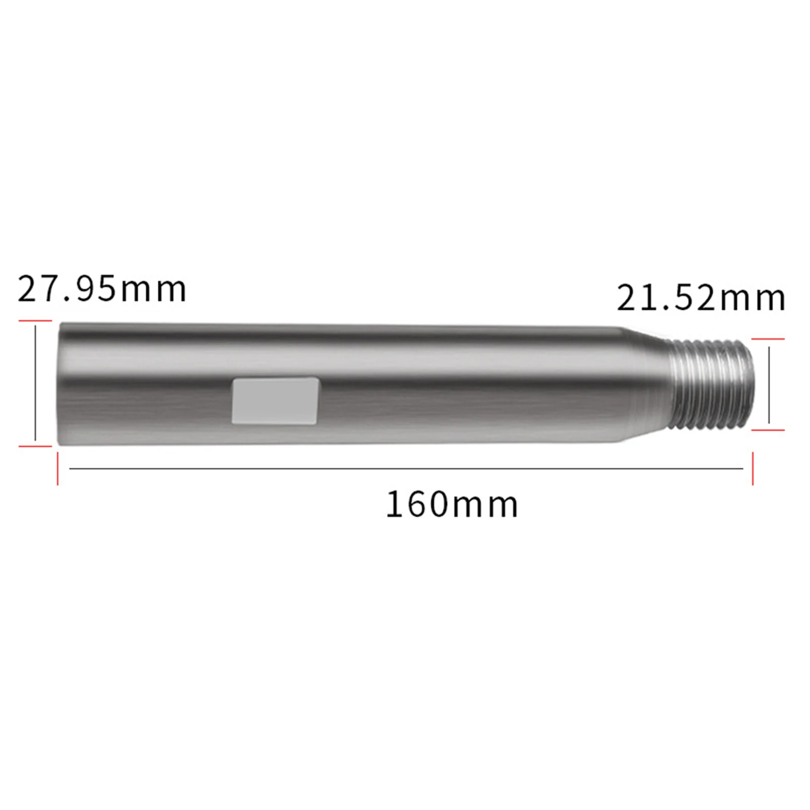 For Water Drill Connecting Extension Rod Made of Steel with For M22 Thread Specification for Straightforward Mechanical Assembly