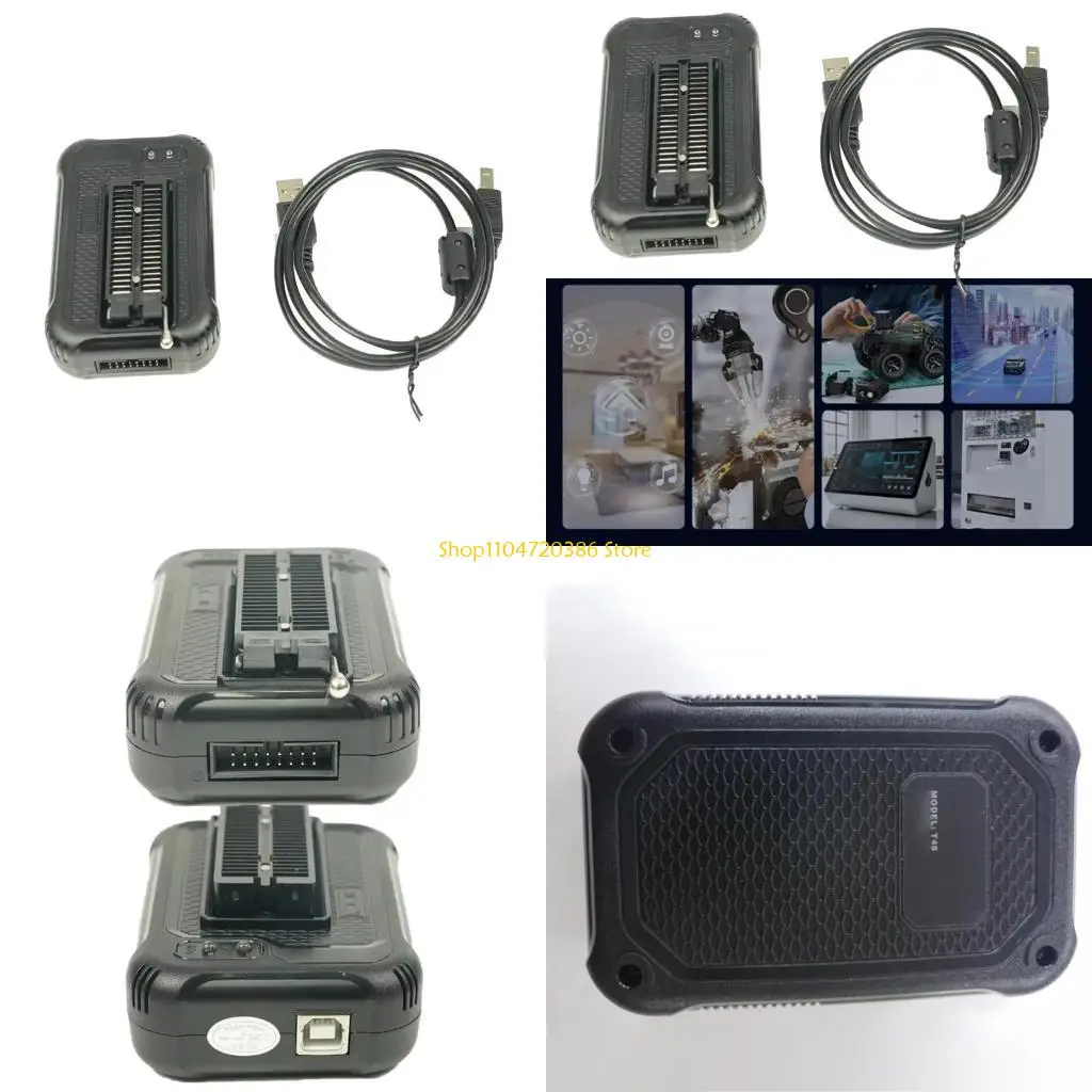 

K0EA T48 (TL866-3G) Поддержка программиста 34000 ICS для NOR/NAND Флэш-Аксессуары для электронных аксессуаров для электронных