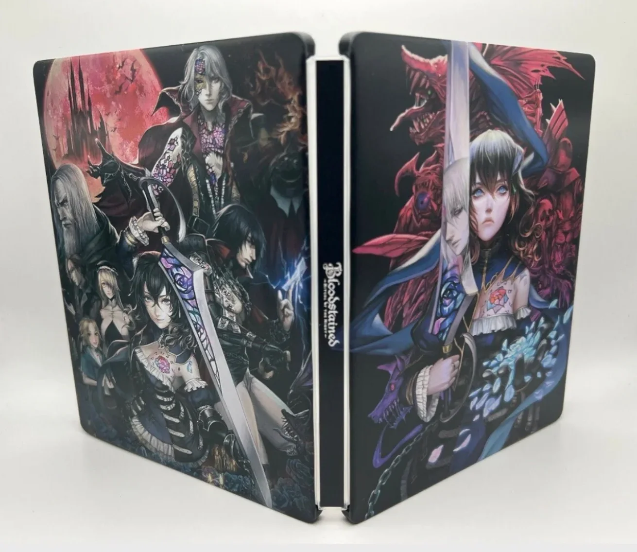 血染みカスタムメイドg2スチールブックケース-ps4-ps5-xbox用（ゲームなし）