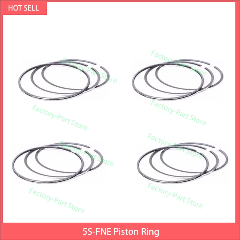 5S-FNE Piston Ring 4-Cylinders For Toyota Altis Matrix Corolla AVENSIS Overhaul Rebuild Kit