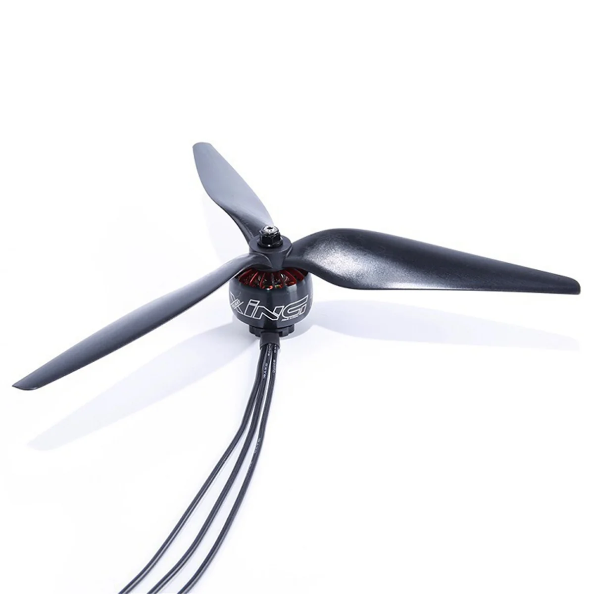 

ABAN 4PCS Prop 10X5X3 10inch 3 Blade Black Carbon Reinforced Nylon Propeller for RC FPV Drone Accessories