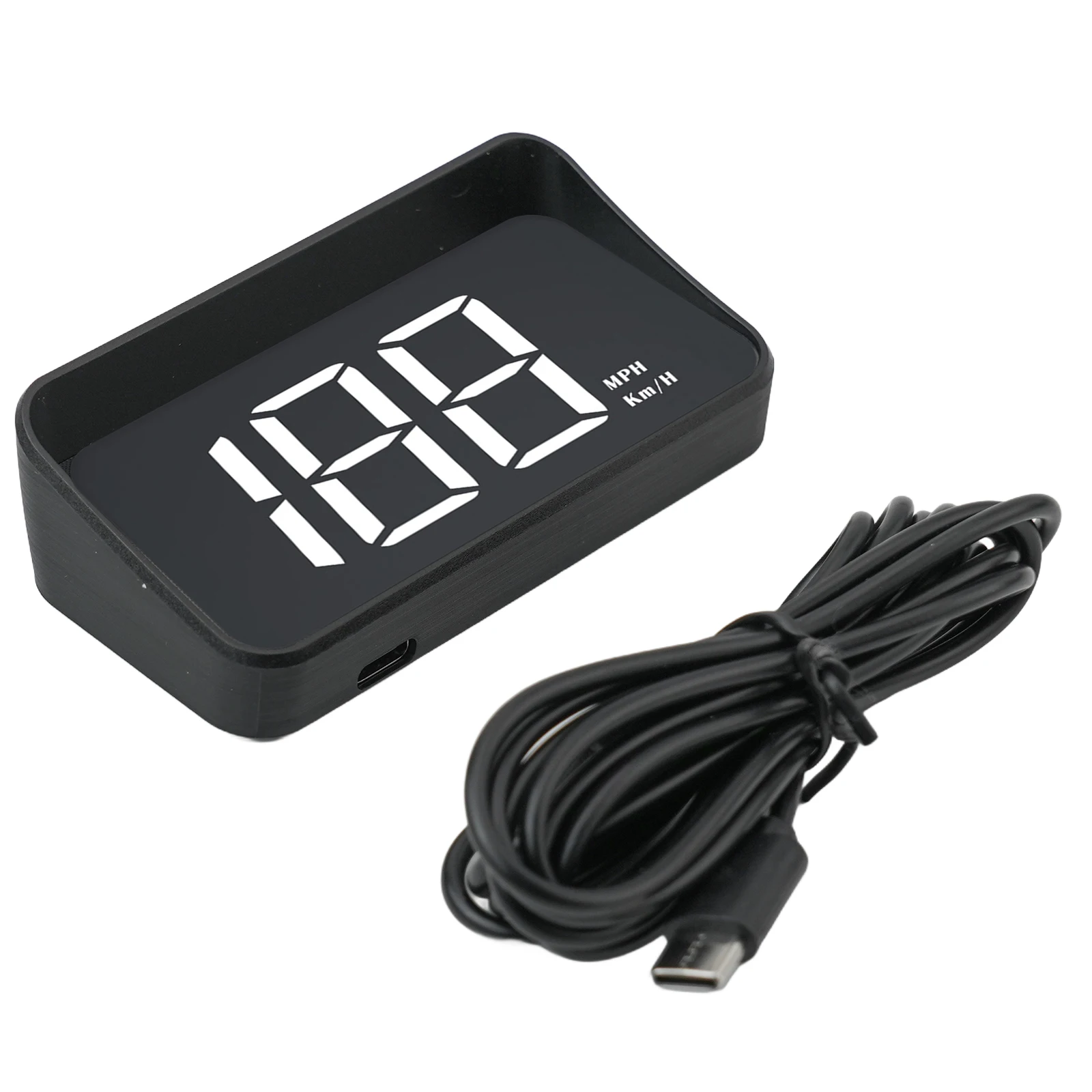 Bright Heads Up Display Unit High Refresh Rate Digital HUD GPS Speedometer ABS PC Material Dual-mode Chip GPS BeiDou