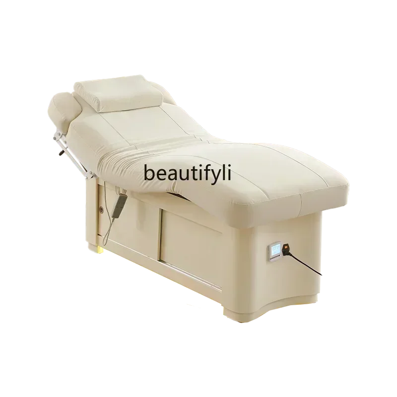 

High-End Electric Beauty Massage Couch Massage Bed Latex Bed Constant Temperature Heating Physiotherapy Bed