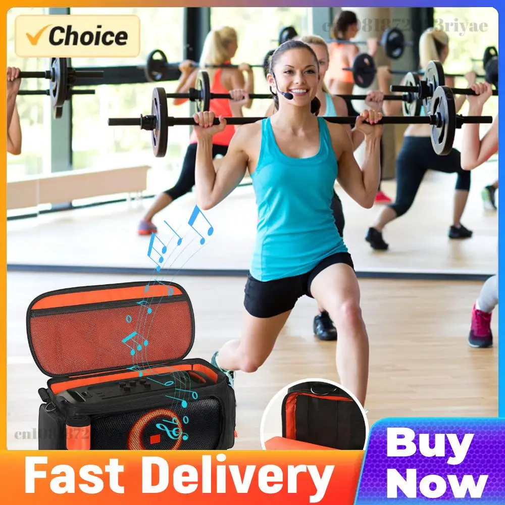 

Портативная сумка-переноска для колонки, противоударная защитная сумка с плечевым ремнем для JBL PartyBox On The Go 2, аксессуары для колонок