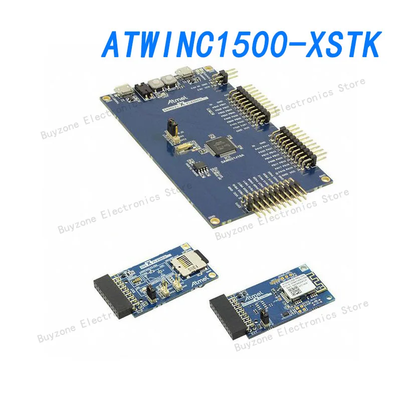 

ATWINC1500-XSTK WiFi Development Tools - 802.11 WINC1500 Starter Kit Pro-D21 + wing board