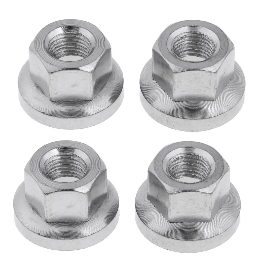 4pcs/pack Bike Rear Hub Axle Nut Wheel Hub Repair Fitting Compnt