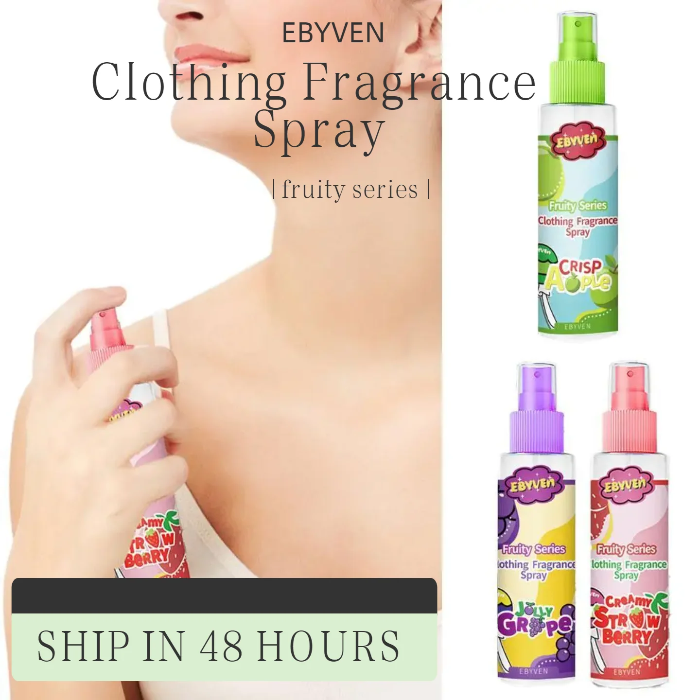 

Fruity Fragrance Series Perfume Spray Lasting Fragrance For Girls Fashinable Eua De Parfum Dating Kiss Gifts 100ml