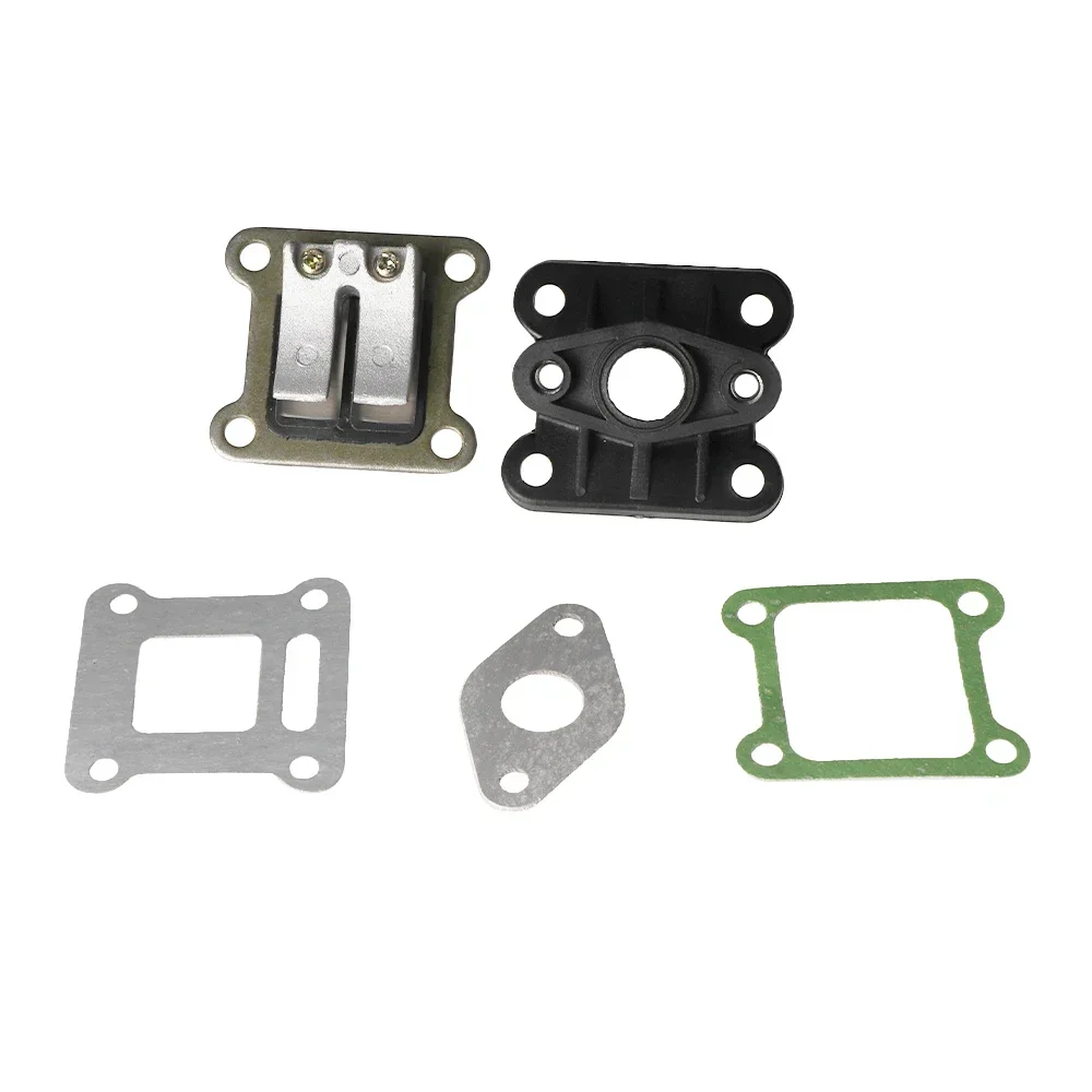 

Intake Manifold Kit Carburetor Reed Valve for 47cc 49cc 2 Stroke Engine Carburetor Mini Motorcycle ATV Off-Road Pocket Bike