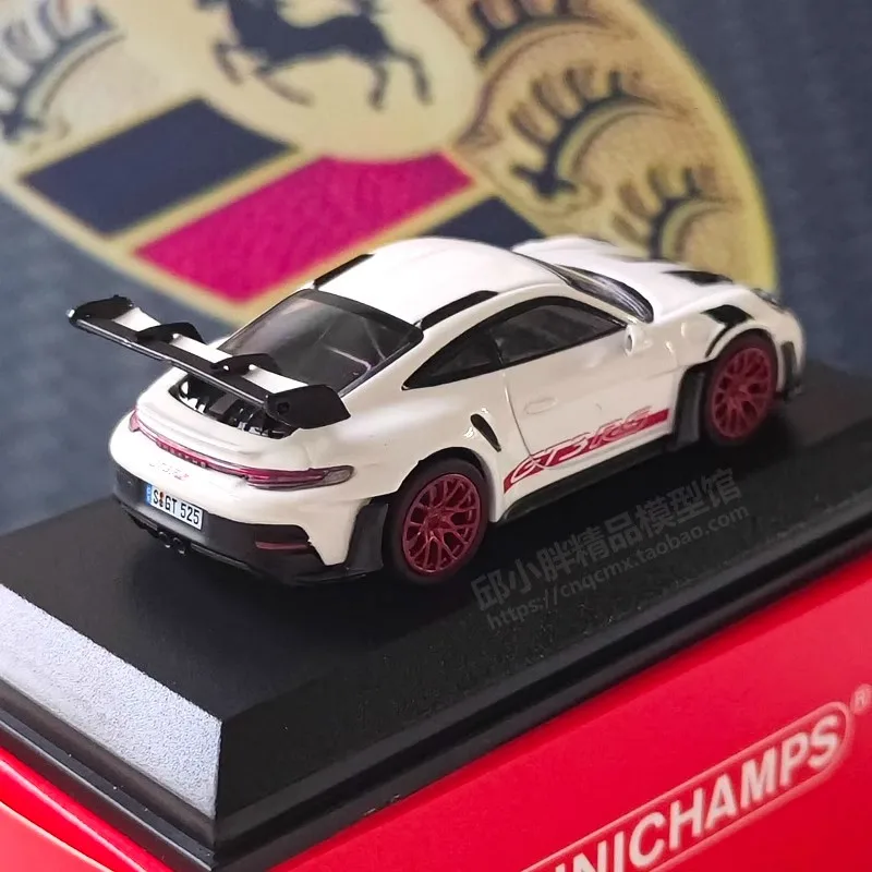 Tarmac Works Model samochodu 1/64 Porsche 911 992 GT3 RS Model samochodu ze stopu symulacja modele wystawowe kolekcja chłopców zabawka urodzinowa prezent