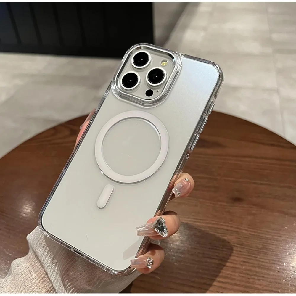 For iPhone 16 Pro Max Case Magnetic Thick Clear Hard Shockproof Full Cover New Compatible with iPhone 15 14 view 6
