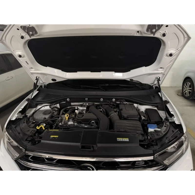 1 Set Gas Struts for Volkswagen T-Cross (C11) 2018-Present Front Hood Bonnet Lift Support Damper Shock Absorber Prop Rods