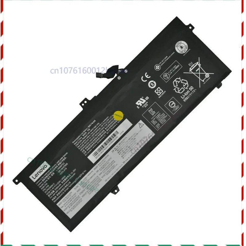 

New L18C6PD1 L18D6PD1 Battery for ThinkPad X13 X390 X395 SB10K97655