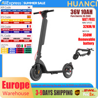 HX X8 Powerful Electric Scooter Adult 350W 10AH 36V Electric Kick Scooter Foldable 10.0 inch Wheel Self-Balance E Scooter