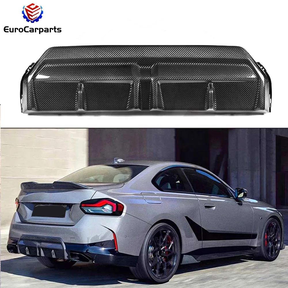 240i MP Aerokit Body Kit for BMW 2 Series G42 Dry Carbon Fiber Accessories Front Rear Lip Side Skirt Rear Wing Side Mirror Cover