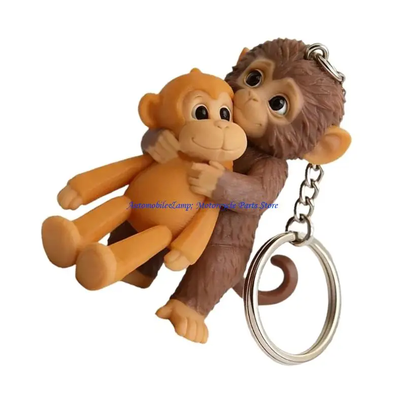H7BD Playful Monkey Holder Soft Touches Easy To Clean Safe Decors for Children Use