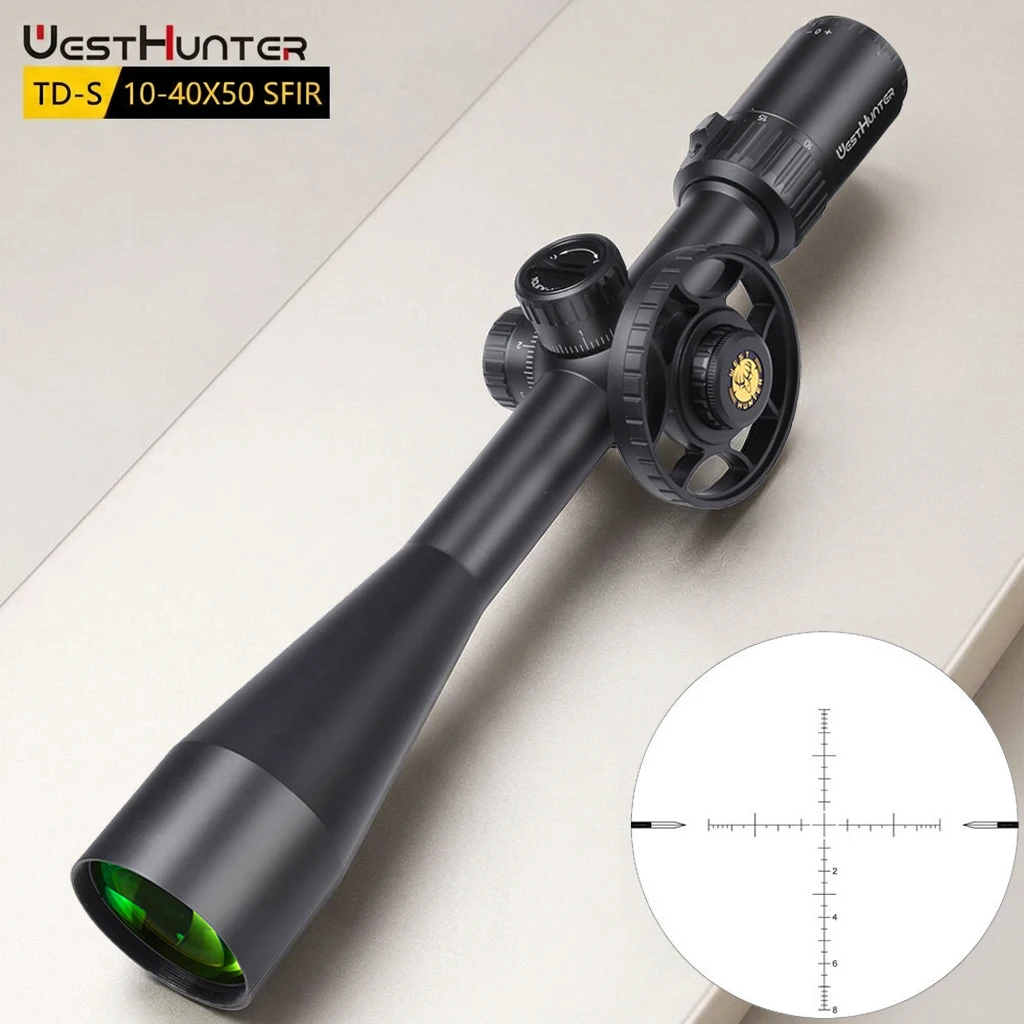 

WESTHUNTER TD-S 10-40X50 SFIR Hunting Scope Illumination Long Range Shooting Riflescope Lock Reset Optical Tactical Sights