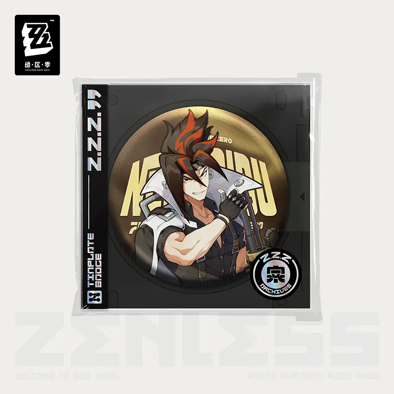 Game Zenless Zone Zero Official Merch miHoYo Original LH Series Tinplate Badge Belobog Heavy Industries ornament Halloween Gift