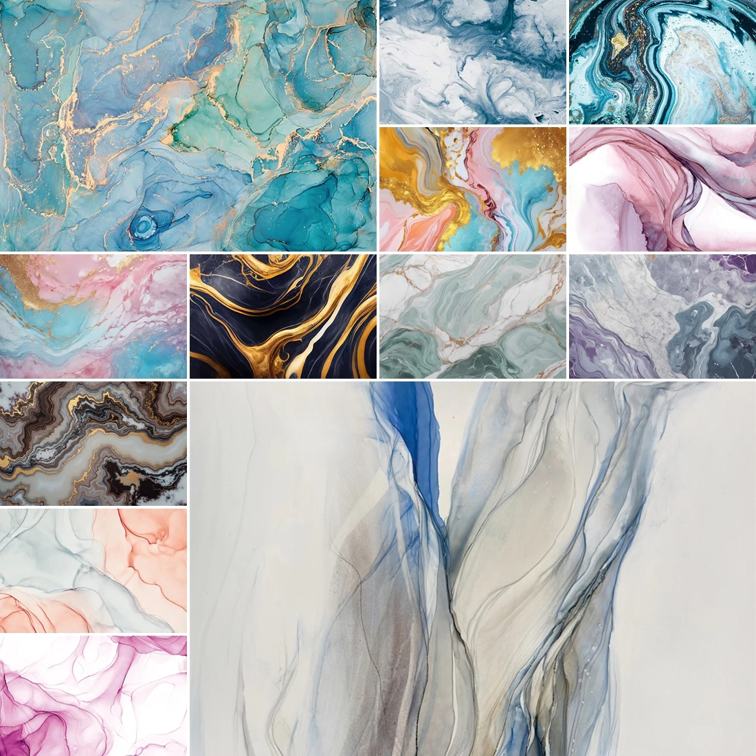 

MOON.QG Modern Marble Photographic Studio Background Gradient Texture Custom Backdrop Photozone Party Decoration Wall Photobooth