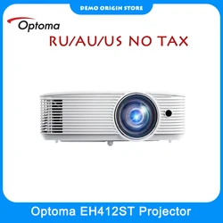 Optoma EH412ST-長距離赤外線プロジェクター,1080ルーメン,4k,4000 p fhd,教育,オフィス,ホームシネマ用