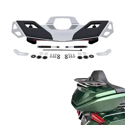 Portapacchi per bagagliaio moto luce a LED per Honda Goldwing 1800 GL1800 2021-2023 2022 nero opaco/cromato