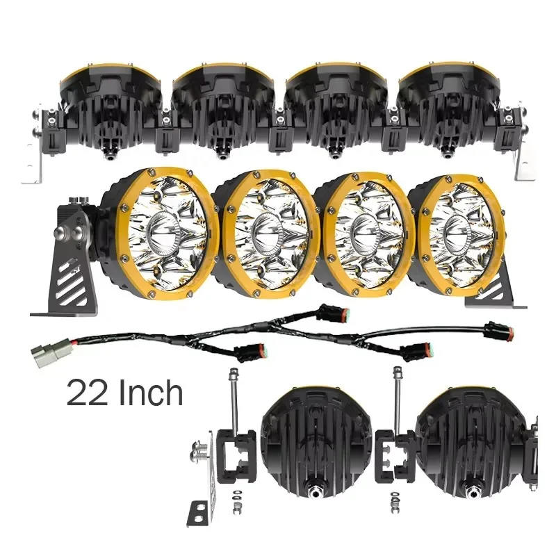 4X4 kc Off Road Light 12V 24V 22in Barra Light Emitting Diode