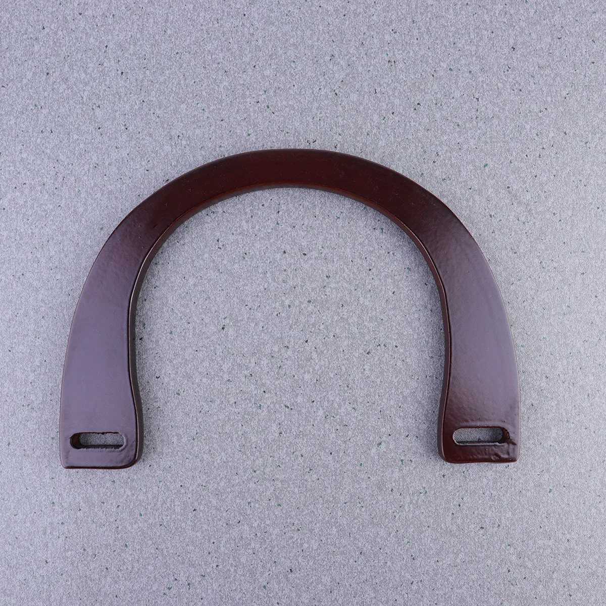 

4Pcs Bag Handle Wood U Lightweight Easy Install for Handbag Material Brown Handbag Handle