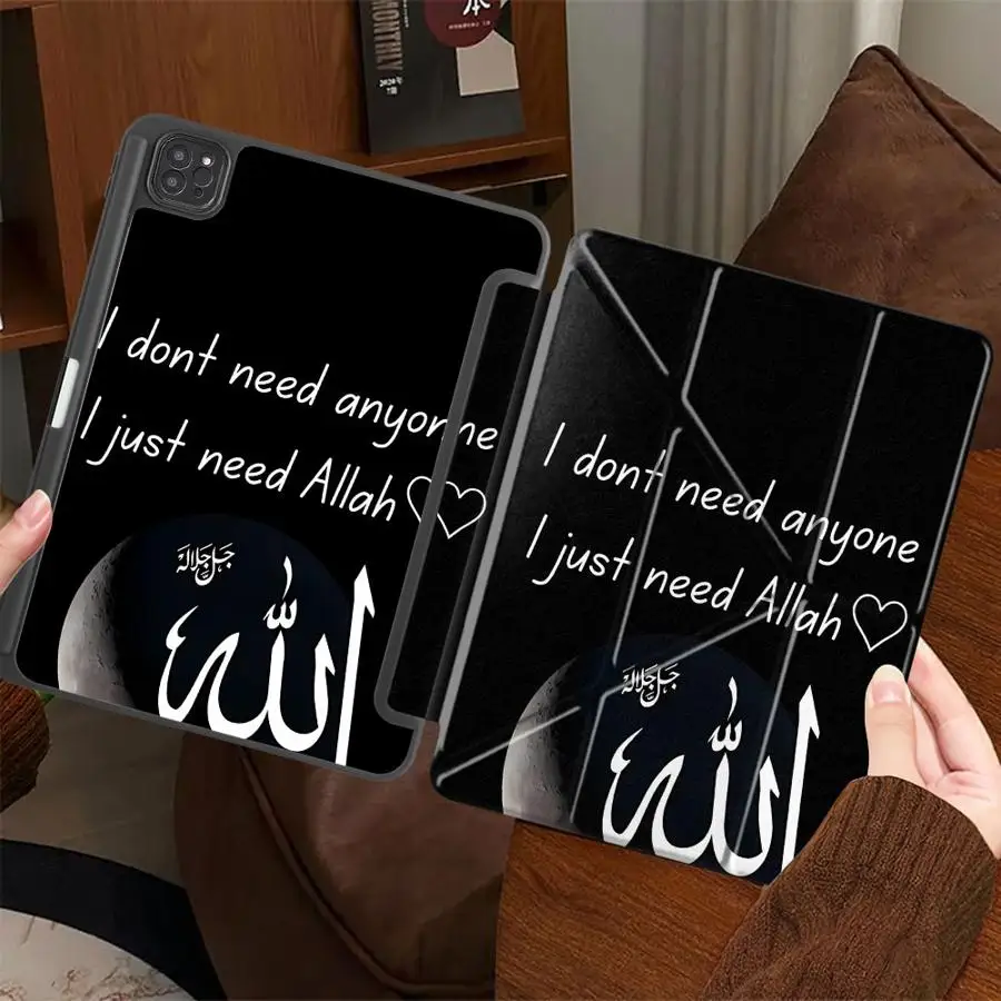 Holder Cover Tablet Case For iPad Pro 2025 Air 4 5 M3 M2 M4 11inch Pro 11th 10th 9th 8th 7th 12.9inch Mini 6 7 Middle Eastern
