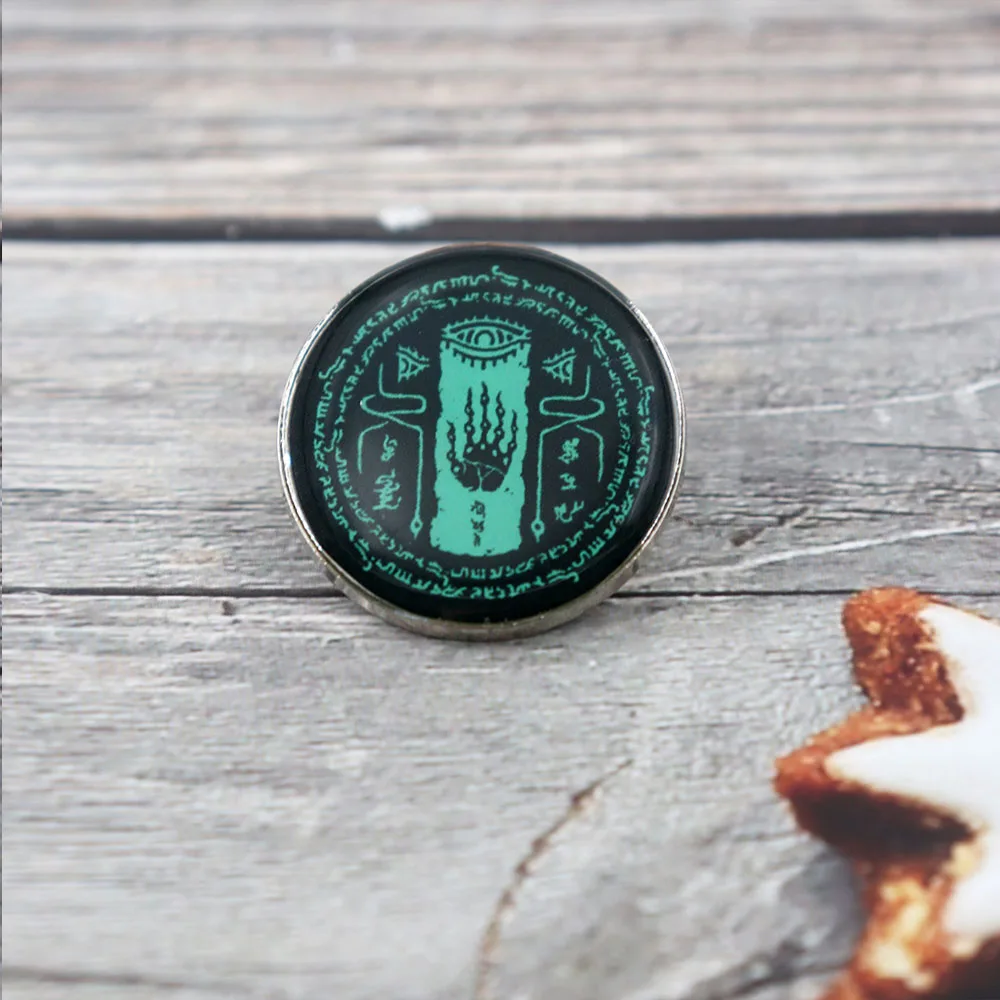 Ultrahand Rune Button Lapel Pin Video Game Symbols Inspired Badges Gamer Gifts Collection
