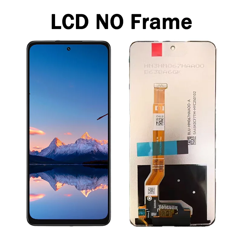 Ekran wyświetlacza A5X do Oppo A5X 4G LCD CPH2711, wyświetlacz dotykowy z digitizerem, zamiennik LCD do OPPO A5x 5G — zdjęcie produktu 4