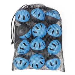 Beginner Plastic Baseball Practice Balls 16 Hole Air Flow Balls Indoor And Outdoor Lightweight Hitting Training Softballs