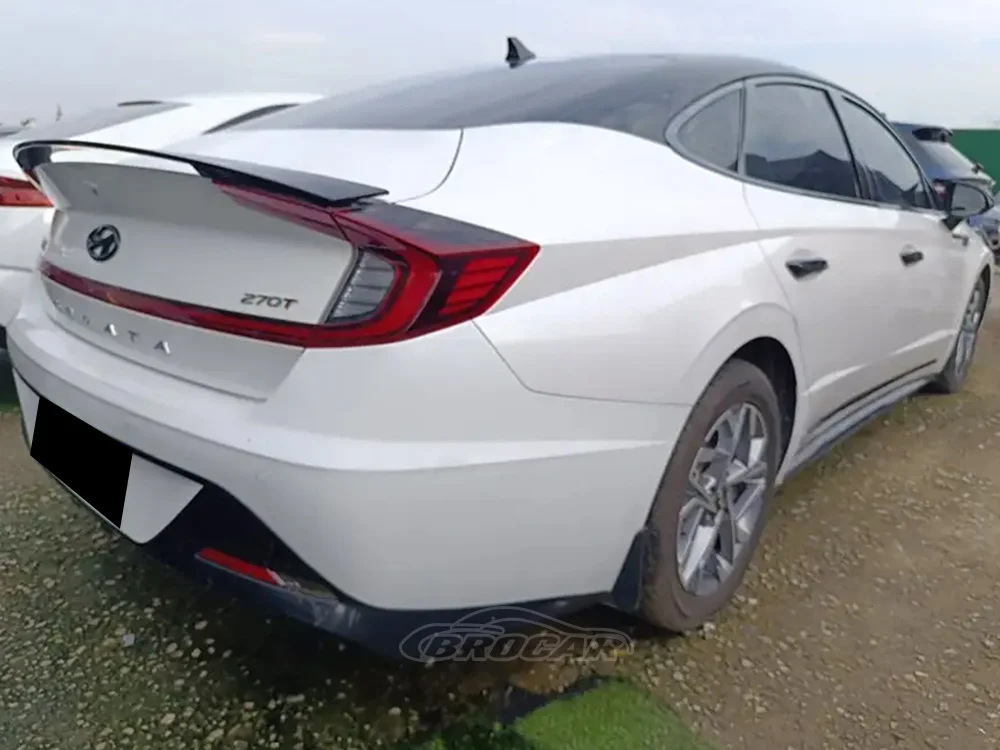 For 2020 21 22 2023 Hyundai Sonata 10 GEN 10 Original Style High Quality ABS Plastic Unpainted Spoiler Trunk Boot Wing Spoiler