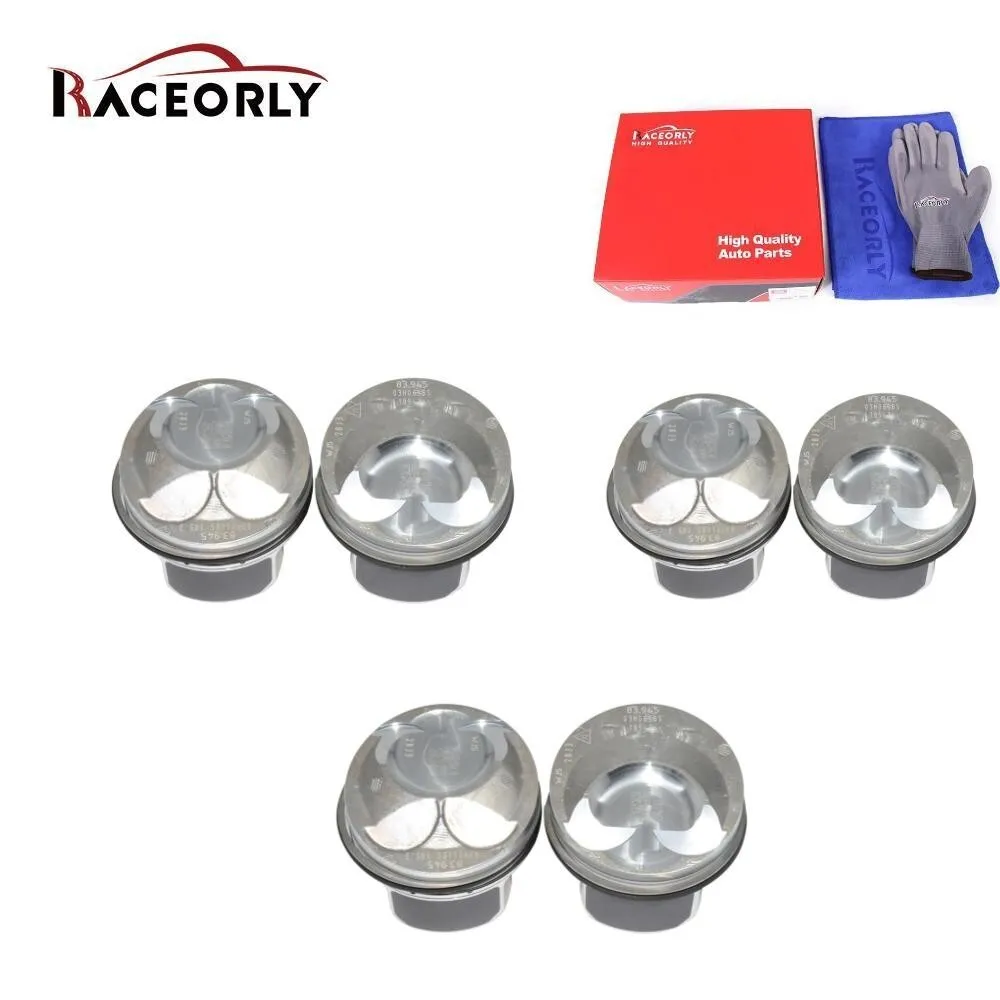

RACEORLY Pistons Rings Set STD 83.94mm For VW Phaeton 12-15 CPFA 03H107065BS