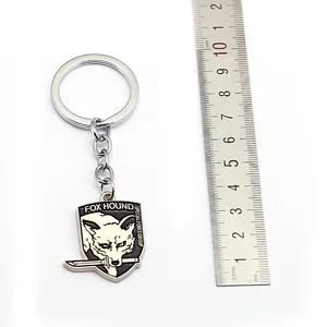Metal Gear Solid Ular Gantungan Kunci Fox Hound Militaires Sans Frontieres Berlian Anjing Luar Surga Gantungan Kunci Mobil Tas Liontin Gambar 10 figur aksi metal gear penjualan terbaik - №