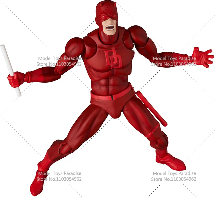 Original Medicom Toy 1/12 Collectible Daredevil Manga Edition Matthew Super Hero Full Set 6inch Movable Action Figure Model Gift