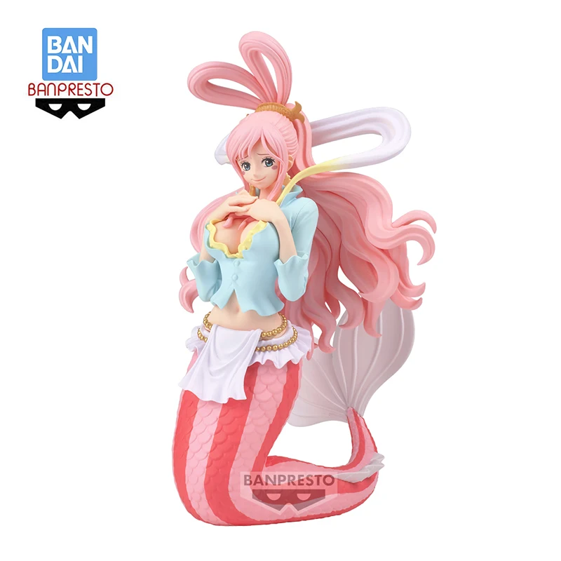 BANPRESTO-Figuras originales de Anime, adornos de Figuras de una pieza, GLITTER & GLAMOURS Shirahoshi, modelo de juguete, regalos de muñeca, 16cm