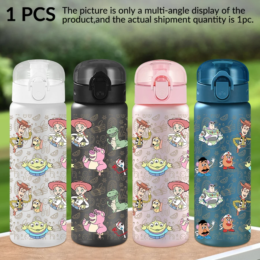 

1 шт., пластиковая бутылка для воды Disney Toy Story с тремя глазами для мальчиков, 26 унций, спортивная чашка для воды на открытом воздухе, подарок на день рождения/позад в школу