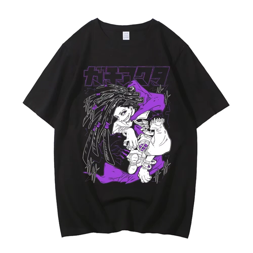 2023 Anime Gachiakuta Bedruckte Grafik-T-Shirts für Männer und Frauen Kurzarm-T-Shirts Hochwertige Baumwoll-Streetwear