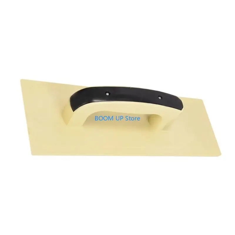 Lightweight Tempered Plastic Trowel for Cement Applications & DIY Projects B46A