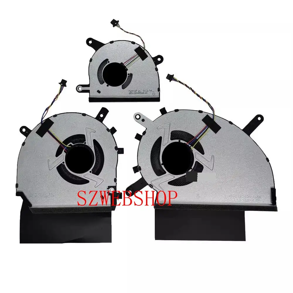 

New Laptop For ASUS Plus ROG Strix G18 G815 G835 Laptop CPU GPU Cooling Fan DC5V/DC12V