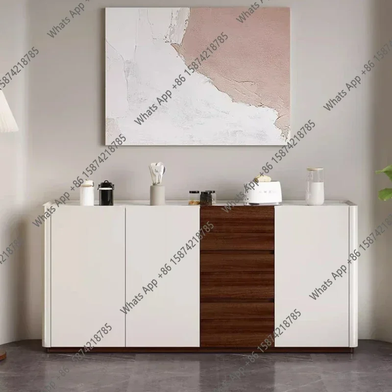 KH X Hh Home Nordic Light Luxury Glass Living Room Storage Locker Dresser Cabinets Display Cabinet Cabinet Drawers Dining Room F